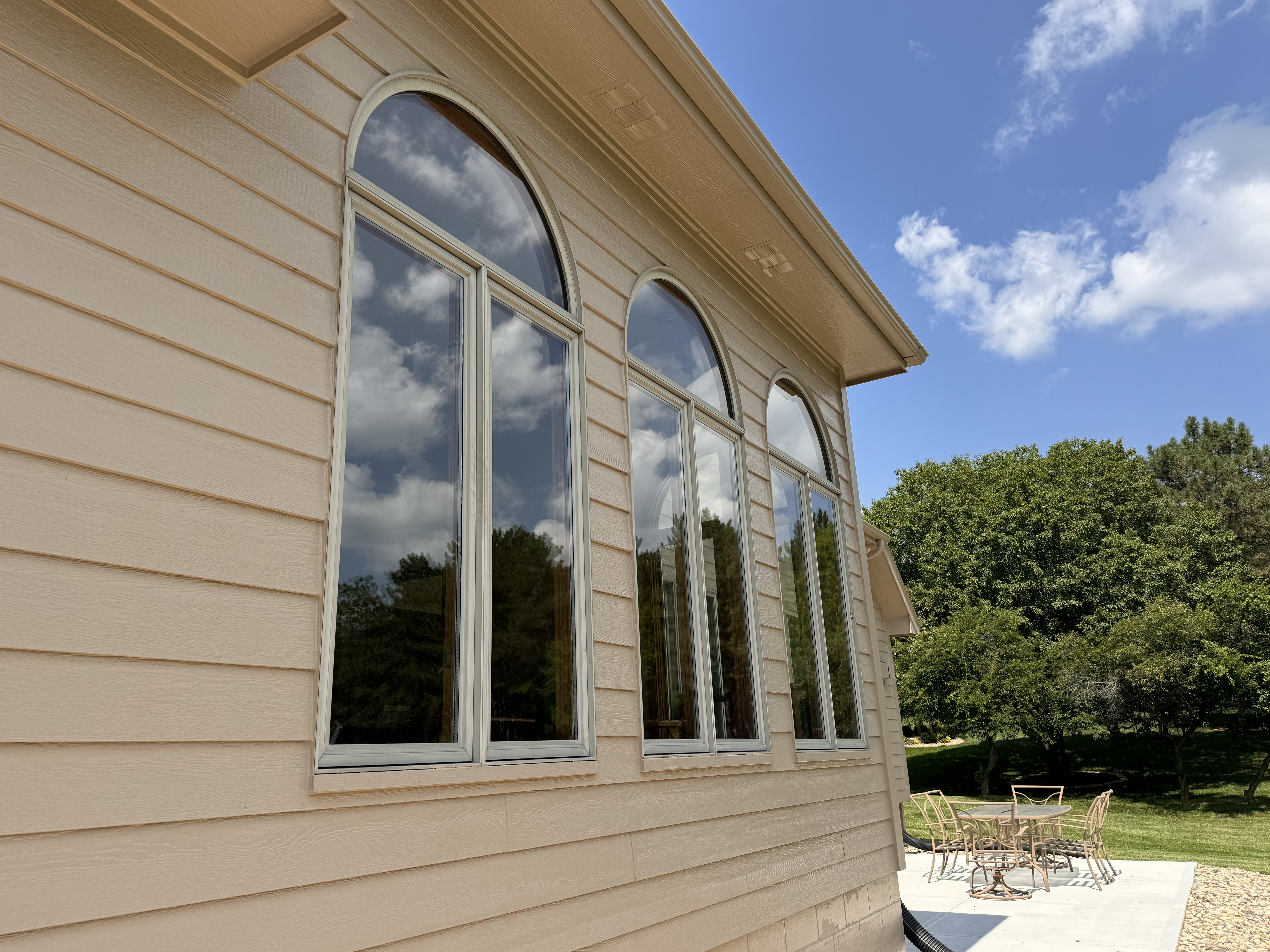 Beautiful Acreage home window cleaning in Gretna, Nebraska